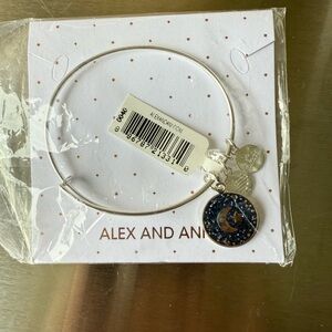 NWT Alex and Ani Moon Bangle